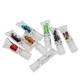 GLASS TIP CIGARETTE FILTER WITH MARBLES | 48CT